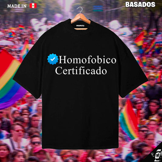 ✔HOMOFOBICO CERTIFICADO